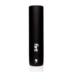 Flint Retractable Lint Roller, Refillable, 30 Sheets, Black