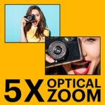 Kodak PIXPRO Friendly Zoom FZ53-BK 16MP Digital Camera with 5X Optical Zoom and 2.7″ LCD Screen (Black)
