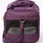 Sherpa Travel Original Deluxe Airline Approved Pet Carrier, Plum, Medium (Frustration Free Packaging) (55544)