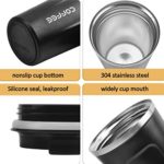 12oz Tumbler,Double Walled Insulated Stainless Vacuum Coffee Travel Mug With Leakproof Flip for Keep Hot/Ice Coffee,Tea and Beer,380ml