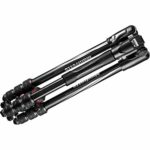 Manfrotto Befree Advanced Twist Camera Tripod Kit, Travel Tripod Kit with Fluid Head and Twist Closure, Portable and Compact, Carbon Camera Tripod for DSLR, Reflex, Mirrorless, Camera Accessories