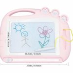 Travel Size Magnetic Drawing Board-Gifts for 2 3 4 Year Old Girl, Erasable Doodle Etch Sketching Writing Pad Travel Games for Kids in Car, Early Education Learning Skill Development Toys for Toddlers