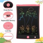 ORSEN Colorful 8.5 Inch LCD Writing Tablet for Kids, Electronic Sketch Drawing Pad Doodle Board, Toddler Travel Learning Educational Toys Activity Games Birthday Gifts for 2 4 5 6 7 8 Year Old Girls