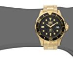 Invicta Men’s 10642 “Pro Diver” 18k Gold Ion-Plated Automatic Dive Watch