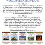 Naxos Scenic Musical Journeys England Worcester and the Malverns