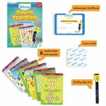 Skillmatics Educational Game: Brain Teasers | Reusable Activity Mats with Dry Erase Marker | Travel Toy, Learning Tool & Great Gift for All Ages 6-99