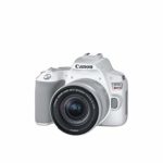 Canon EOS REBEL SL3 Digital SLR Camera with EF-S 18-55mm Lens Kit, Built-in Wi-Fi, Dual Pixel CMOS AF and 3.0 inch Vari-angle Touch Screen, White