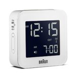 Braun BNC008WH-RC LCD Quartz Alarm Clock