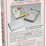 Jax Travel SEQUENCE – The Exciting Strategy Game in a Compact Travel Case! , White