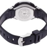 Armitron Sport Women’s 457012BLK Chronograph Black Resin Stainless-Steel Accent Strap Watch