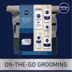 NIVEA Men Dapper Duffel Gift Set – 5 Piece Collection of On-The-Go Grooming Needs with Travel Bag Included