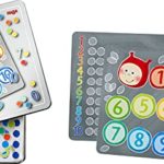 HABA Magnetic Travel Tin Numbers – 178 Magnetic Pieces with 4 Background Scenes for Ages 5+