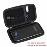 Hermitshell Travel Hard Case for GETIHU 10000mAh Power Bank Portable Charger LED Display (Not Including Power Bank) (Black 2)