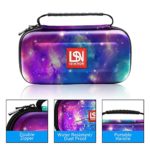 Carrying Case for Nintendo Switch with 20Game Cards Slots Protective Hard Shell Travel Carrying Case Pouch for Nintendo Switch Console & Accessories-Good Gift for Nintendo Switch (multicolor)