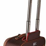 DELSEY Paris Chatelet Soft Air Luggage Under-Seater with 2 Wheels, Chocolate, Carry-on 16 Inch