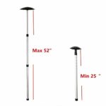 Golf Travel Bag Support Rod, Aluminum, Adjustable Golf Travel Cover Support System Pole