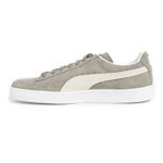 PUMA mens Suede Classic + Sneaker, Steeple Gray/White, 10.5 US