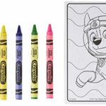 Crayola Paw Patrol Coloring Kit, Travel Activity, Gift for Kids, Ages 3, 4, 5, 6