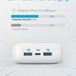 Anker Power Strip with USB C, Power Delivery Travel Power Strip, 30W PowerPort Strip PD 2 Mini with 2 Outlets & 3 USB (18W USB C), 5 ft Cord, Flat Plug, for Hotel, Dorm Room, Cruise Ship and Home