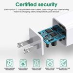 LIMQIAOWY iPhone Charger, Fast Charging Data Sync Cord with USB Wall Charger Travel Plug Compatible iPhone 13 12 Mini 11 Pro Max XS XR X 8 7 6s 6 Plus SE 5s 5