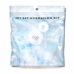 e.l.f. Jet Set Hydration Kit, Travel Friendly Skincare Set, Cleanser, Balm, Moisturizer, Eye Cream & Night Cream