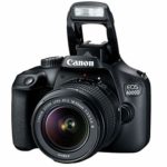 Canon EOS 4000D (Rebel T100) DSLR Camera w/EF-S 18-55mm F/3.5-5.6 Zoom Lens + 128GB Memory + Case + Tripod + Filters (36pc Bundle)