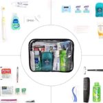 Toiletry Travel Convenience Kit, Premium Toiletries Accessory Set Quality Personal Care Wellness and Hygiene Unisex Essentials Traveling Bag, TSA Approved Toiletry’s Accessories Kits, 20 Piece.