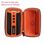 Hermitshell Hard Travel Case for MusiBaby Speaker Bluetooth 5.0 Bluetooth Speakers – 2.0 Upgrade Version (Black+Orange)