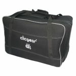 Clicgear Unisex’s Wheeled Travel Cover, Black, One Size