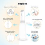 Insolife 2nd Generation Portable Travel Bidet Electric Rechargeable Mini Handheld Personal Bidet Sprayer for Hygiene Cleaning | Postpartum & Baby Care | Hemmoroid Treatment | Portable Bidet On the Go