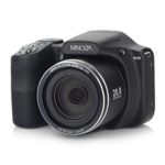 Minolta 20 Mega Pixels High Wi-Fi Digital Camera with 35x Optical Zoom, 1080p HD Video & 3″ LCD, Black (MN35Z-BK)