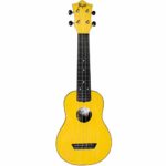 Flight, 4-String Travel Series Soprano Ukulele, Yellow (TUS-35YW)