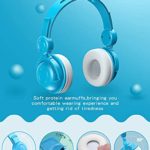Kids Headphones with Mic, Wired On-Ear Child Headset for Kids Gifts, HD Sound Sharing Function and 85dB Volume Limited Hearing Protection for Boys/Girls in Home/Travel/Virtual Schooling- Blue
