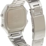 Casio Men’s Classic Stainless Steel Japanese-Quartz Stainless-Steel Strap, Silver, 21 Casual Watch (Model: AE1200WHD-1A)