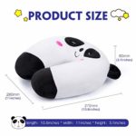 H HOMEWINS Travel Pillow for Kids Toddlers – Soft Neck Head Chin Support Pillow,Cute Animal,Comfortable in Any Sitting Position for Airplane,Car,Train,Machine Washable,Children Gift