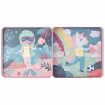 Stephen Joseph Travel TIN Magnetic Dress UP Unicorn and Mermaid