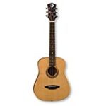 Luna Safari Series Muse Spruce 3/4-Size Travel Acoustic Guitar – Natural