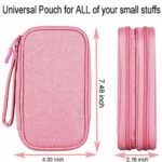 Electronic Organizer Travel Cable Accessories Bag,Electronic Organizer Case,Waterproof Electronic Accessories Organizer Bag for Power Bank,Charging Cords,Chargers,Mouse,USB Cable,Earphones Flash Drive