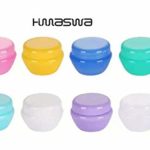 Travel Containers, Travel Toiletry Containers, Travel Lotion Containers, Travel Accessories Bottles Containers for Cosmetic, Makeup, Body & Hand Cream, Lotion, Toiletries (Pink, Green, Blue, White, Yellow, Purple)