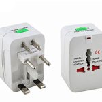 Travel Adapter, Universal All-In-One Worldwide International Travel Plug Converter-USA EU AUS/NZ UK Europe Asia And Works on All Country
