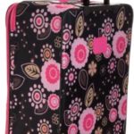 Rockland Impulse 4-Piece Softside Upright Luggage Set, Pucci, (14/19/24/28)