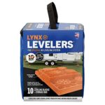 Tri-Lynx 00015 Lynx Levelers – 10 Pack , Orange