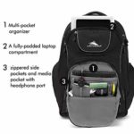 High Sierra Powerglide Wheeled Backpack, Black, One Size