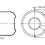 Automotive Authority LLC 4 White Trailer Wheel Hub Center Cap 3.125″ Diameter Travel Trailer, Camper RV (White)