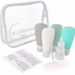 TSA Approved Silicone Travel Bottles for Toiletries Travel Containers TSA Approved Toiletry Bag for Travel Size Toiletries Airplane Travel Essentials Vacation Cruise Accessories Must Haves (model GG3)