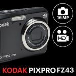 Kodak PIXPRO Friendly Zoom FZ43-BK 16MP Digital Camera with 4X Optical Zoom and 2.7″ LCD Screen (Black)