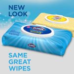 Clorox Disinfecting Wipes, Crisp Lemon – 75 Wipes (31404), Package may vary
