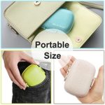3 Pack 8 Compartments Travel Pill Organizer Moisture Proof Small Pill Box for Pocket Purse Daily Pill Case Portable Medicine Vitamin Holder Container (Blue+Green+Khaki)