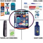 Convenience Kits International Men’s 10 Piece Kit with Oral Care and Grooming Essentials, Featuring: Travel Size Products