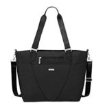 Baggallini unisex adult Travel Bag Avenue Tote, Black, One Size US